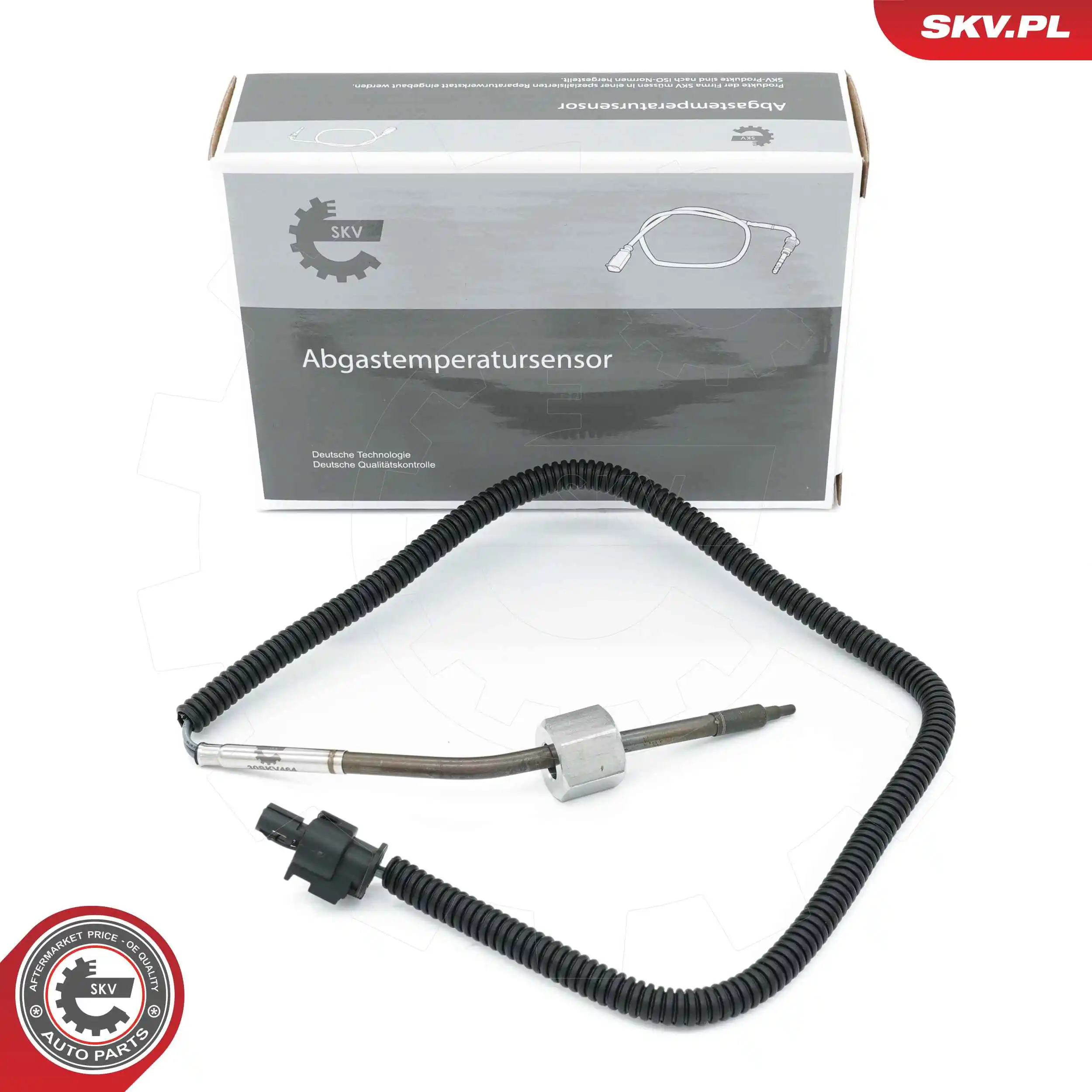 Sensor, exhaust gas temperature